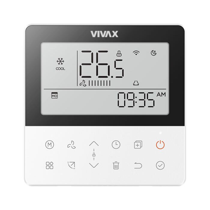 Aer Conditionat CASETA VIVAX ACP-24CC70AERI 220V R32 Inverter 24000 BTU/h - imagine 6