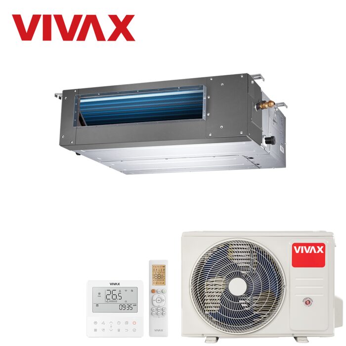 Aer Conditionat DUCT VIVAX ACP-12DT35AERI 220V R32 Inverter 12000 BTU/h - imagine 5