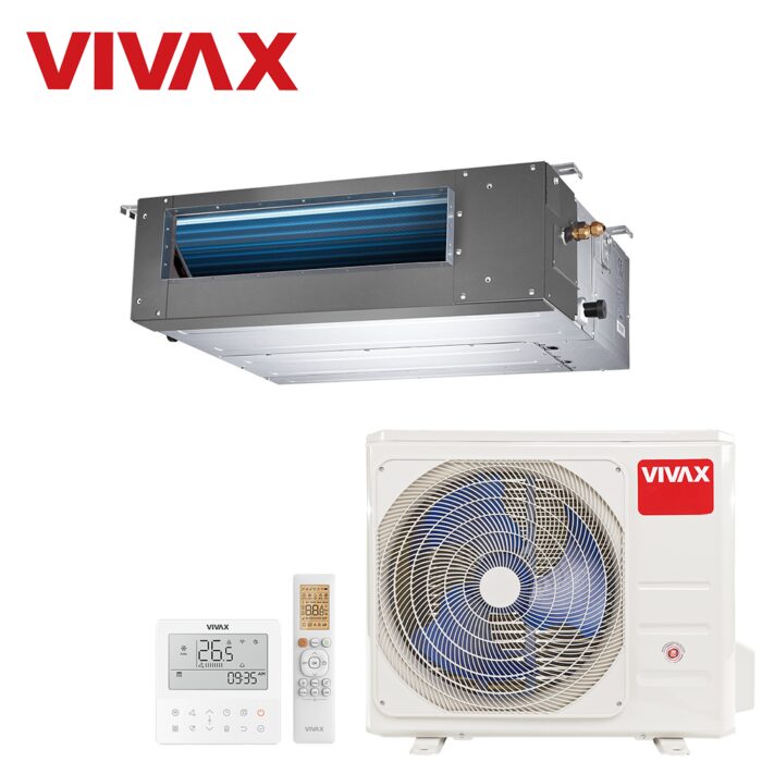 Aer Conditionat DUCT VIVAX ACP-48DT140AERI 380V R32 Inverter 48000 BTU/h - imagine 4