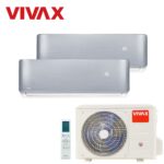 Aer Conditionat MULTISPLIT VIVAX ACP-14COFM40AERI / 2x ACP-09CH25AERI SILVER Dublu Split Inverter - imagine 6