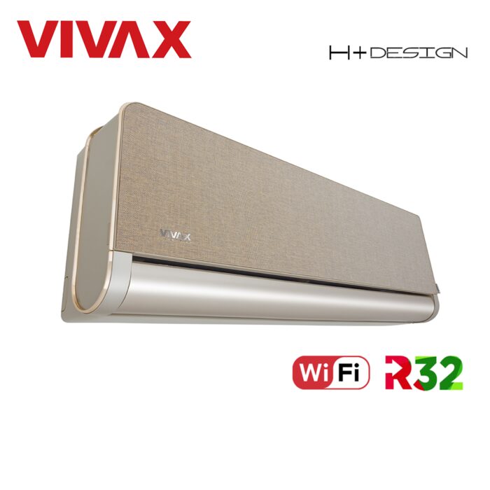 Aer Conditionat VIVAX H+Design ACP-18CH50AEHI+ Gold Wi-Fi R32 Inverter 18000 BTU/h - imagine 3