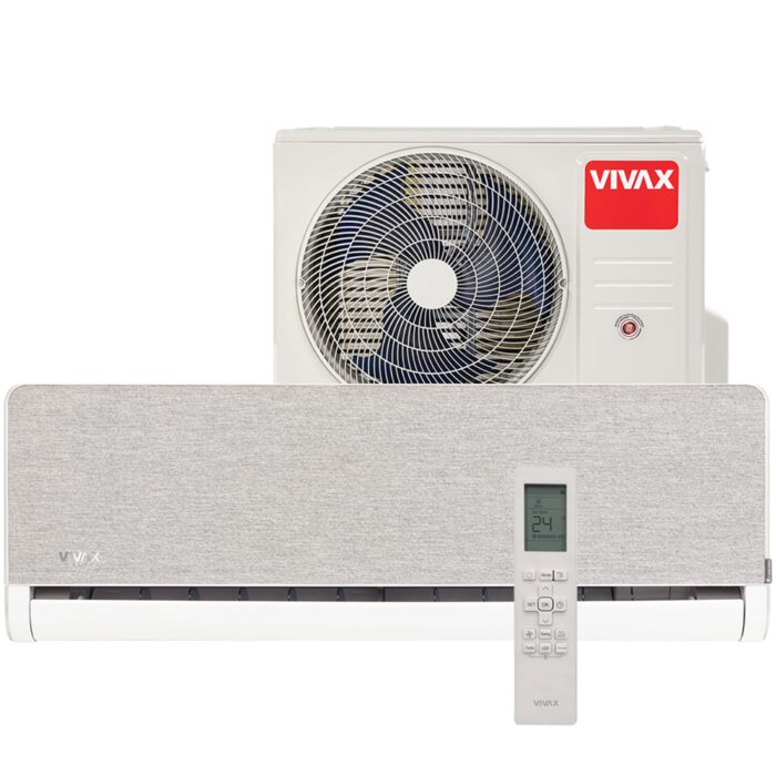 Aer Conditionat VIVAX H+Design ACP-12CH35AEHI+ Silver Wi-Fi Ready R32 Inverter 12000 BTU/h - imagine 5