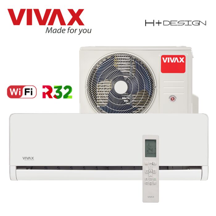 Aer Conditionat VIVAX H+Design ACP-18CH50AEHI+ White Wi-Fi R32 Inverter 18000 BTU/h - imagine 5