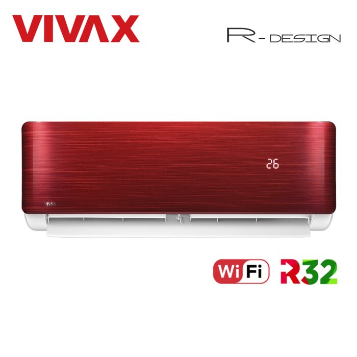 Aer Conditionat VIVAX R-Design ACP-12CH35AERI RED Wi-Fi R32 Inverter 12000 BTU/h - imagine 5