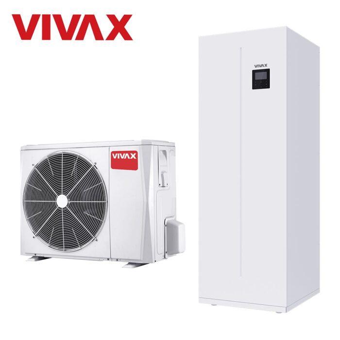 Pompa de Caldura Aer-Apa Vivax HPS-22CH65AERI/O1s / HPS-42HM65AERI/I1T19H3s Boiler Incorporat R32 - 6.5 kW - imagine 4