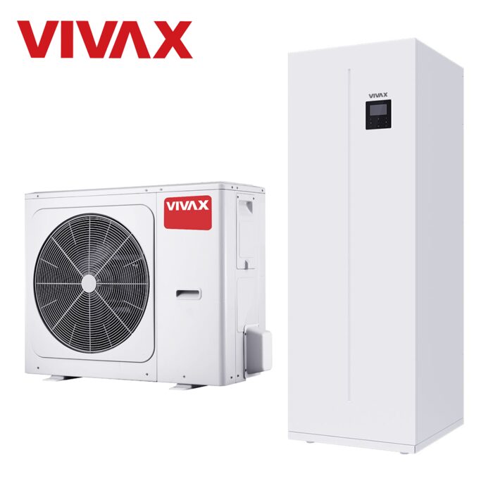 Pompa de Caldura Aer-Apa Vivax HPS-28CH84AERI/O1s / HPS-84HM100AERI/IT241H3s Boiler Incorporat R32 - 8.4 kW - imagine 3