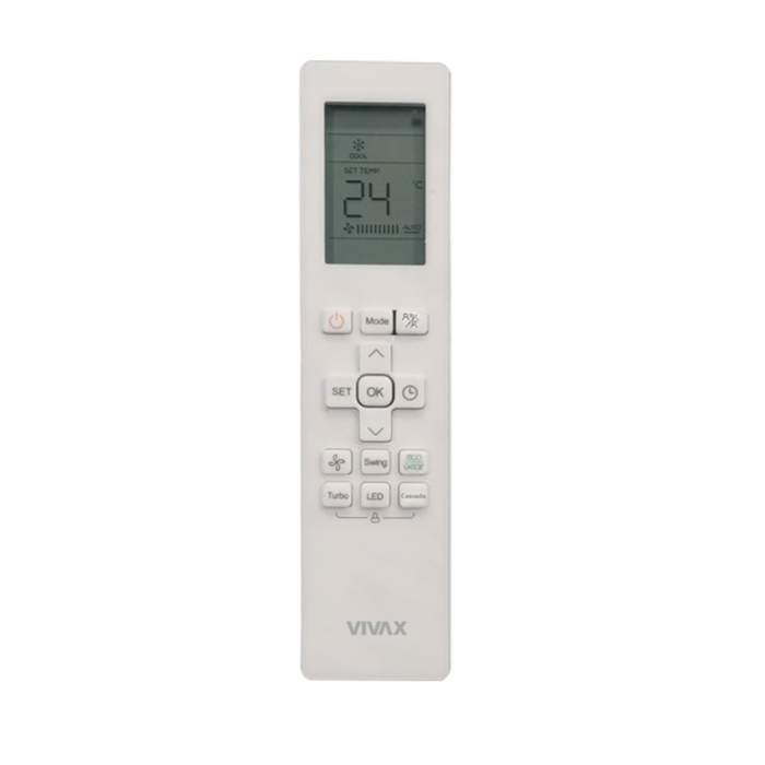 Unitate interioara Aer Conditionat MULTISPLIT VIVAX ACP-18CH50AEHI Gray Mirror Inverter 18000 BTU/h - imagine 5