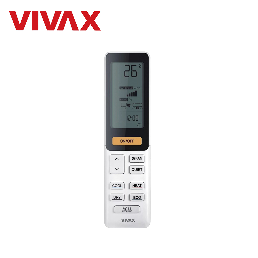 telecomanda-wireless-vrf-vivax-vcr-01crea Telecomandă wireless VRF Vivax VCR-01CREA - imagine 1